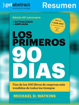 cover image of Los primeros 90 días (resumen)